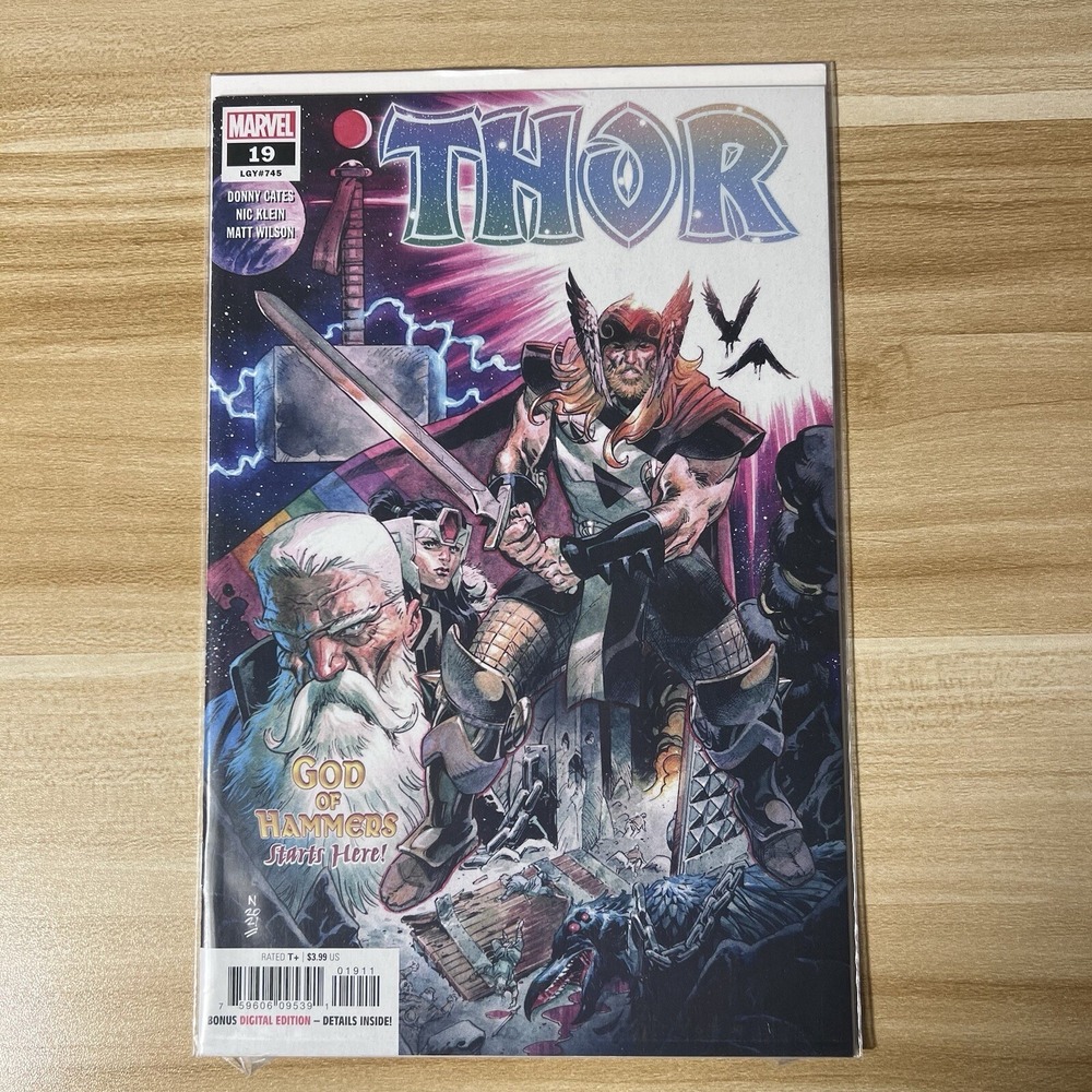 THOR‎ #19  1st First Print  " God Of Hammers " Arc Begins  Donny Cates